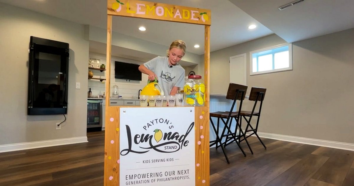 Teen's Desire to Repay Kindness Transforms Her Lemonade Stand into a $5 Million Charity Machine