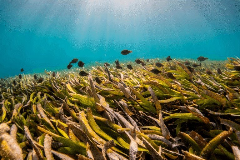 Seagrass beds could provide coastal communities with a healthier harvest than reefs.