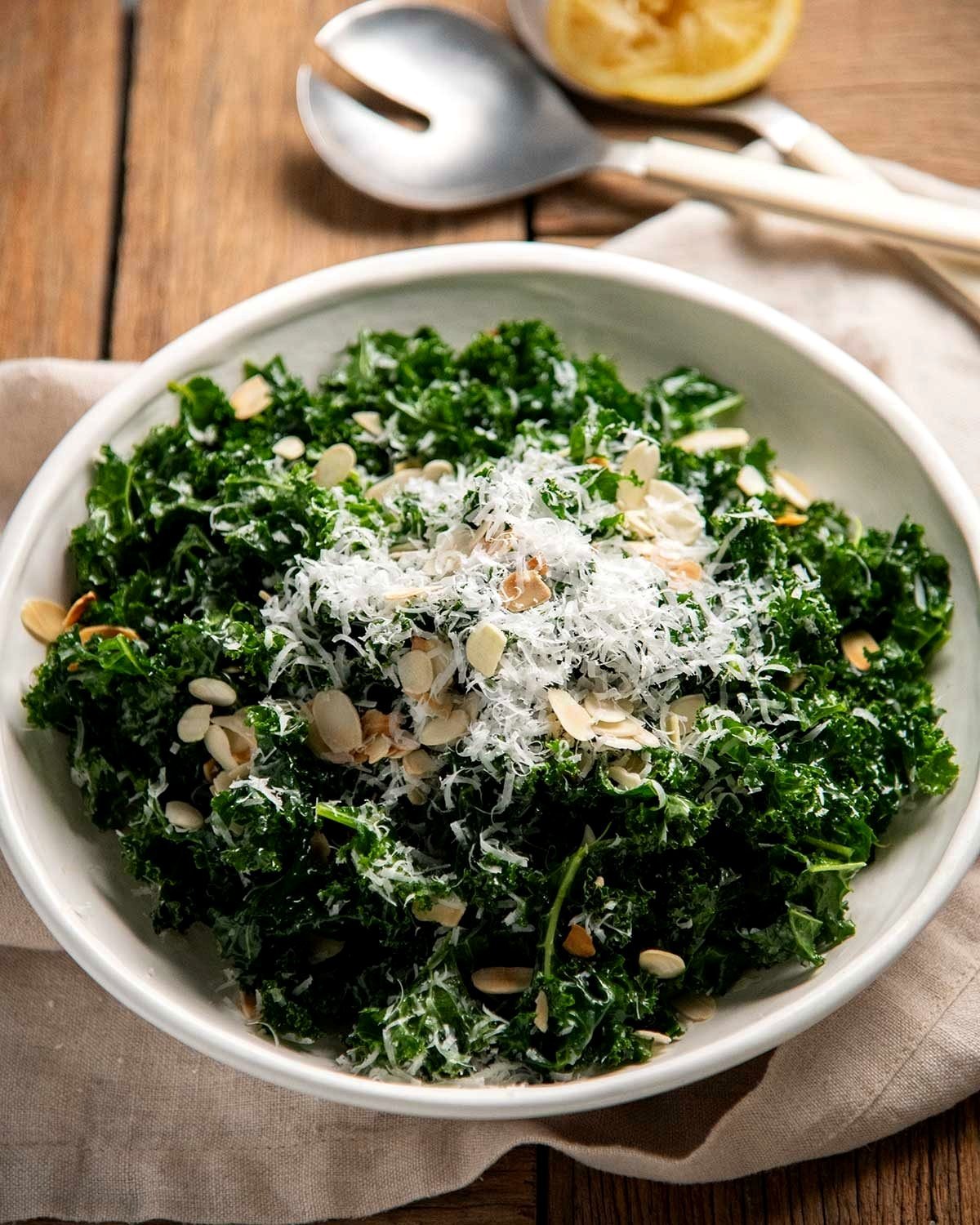 Nagi's Daily Kale Side Salad (not suitable for all)