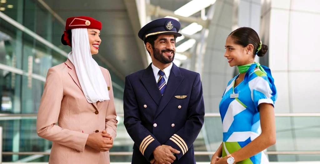 An Emirates flight attendant with a decade of experience shared her monthly earnings.