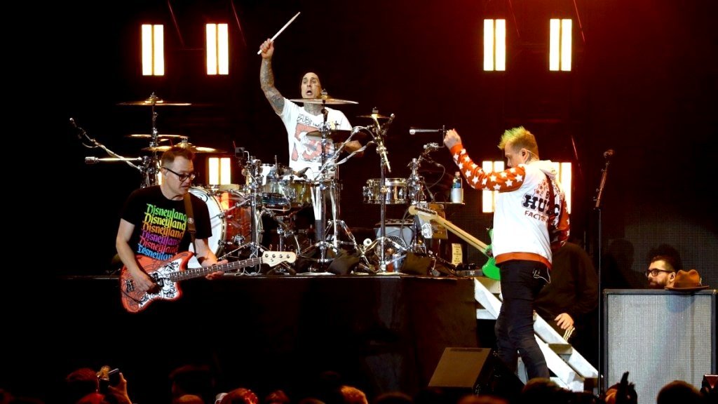 Blink-182 Song Plays at Petco Park While Lead Singer Observes in Awe