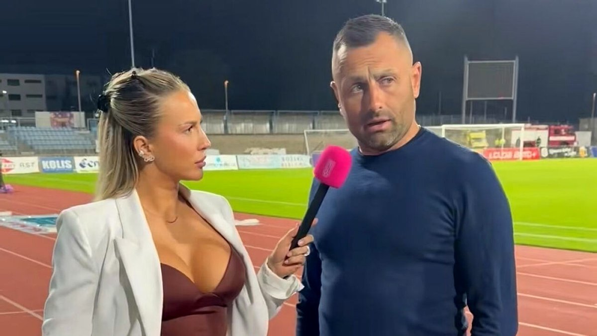 Coach's Uncomfortable Interview Gains Attention as He Takes Extreme Measures to Dodge Eye Contact with Reporter