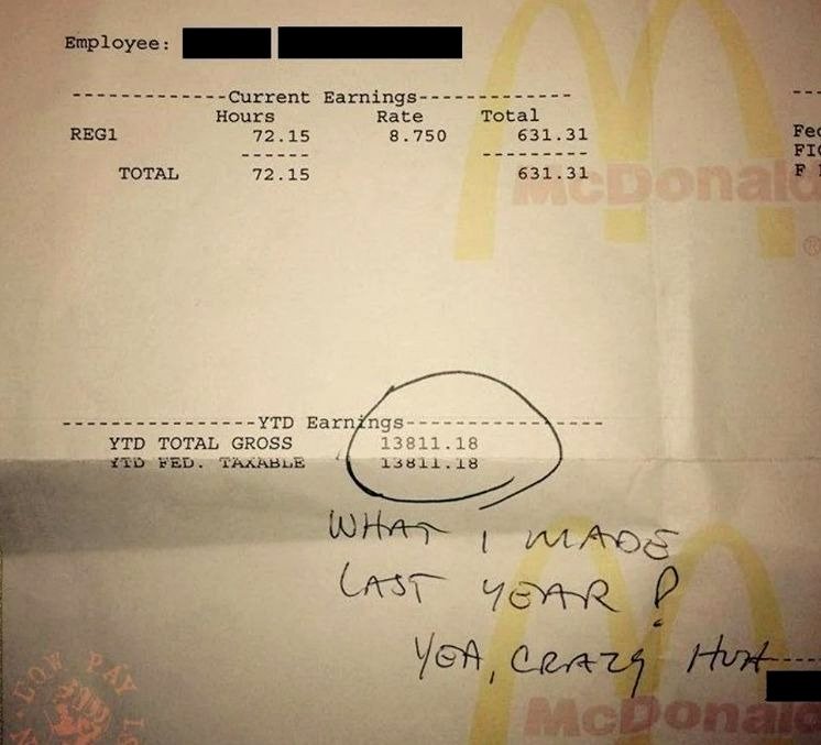 Here’s a salary for a McDonald’s worker. And here’s my jaw dropping.